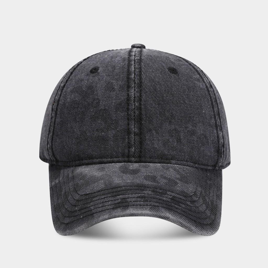 

Cotton Camouflage Baseball Cap For Women With Sun Protection Adjustable Fit For Summer Casual Wear чёрный