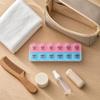 Weekly Pill Organizer Box Two Row Design with Secure Lids Large Capacity Portable Medication Storage Container for Home Travel Use 215 X 65 X 25mm