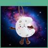 Pendente de Pelúcia Desenho Animado Criativo Sol Lua Terra Vênus Saturno Marte Para Decoração de Quarto de Crianças