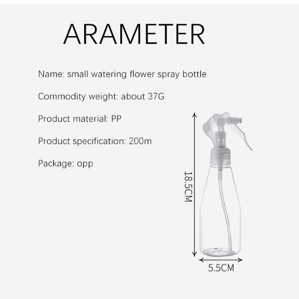 Leere Flasche, tragbare Sprühflasche, Reise-Sprühflasche, geteilte Flasche, Sprühflasche, 200 ml