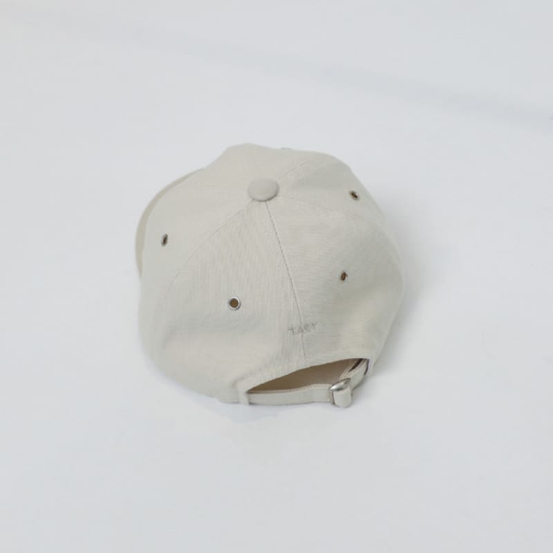 TAEY eyelet cap_ivory,beige