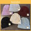 Patch Fashion Letter Knit Beanie Women Accessory For Winter Warmth And Comfort