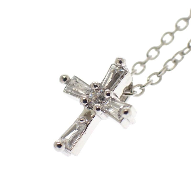STAR JEWELRY Necklace K18 White Gold/diamond Women