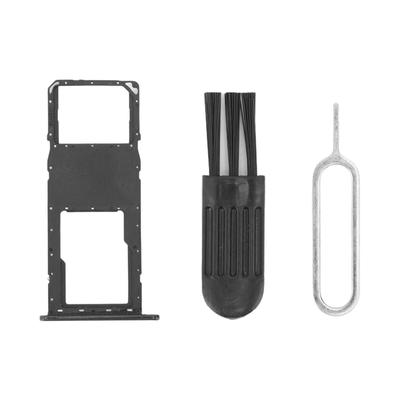 SIM Card Tray Anti Rust SD Card Holder Replacement with Thimble Brush for A11 for Galaxy A115U for
