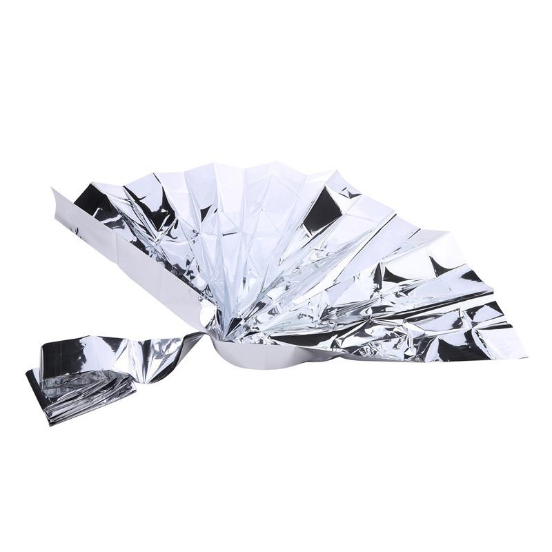 1Pc/2PCS/3PCS/4PCS Reusable Outdoor Emergency Blanket Reusable Insulation Blanket Sun Protection Life-saving Blanket Camping Hunting Essentials