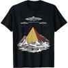 Alien Egyptian Pyramids Antarctica UFO Science Fiction Men T-Shirt