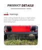 European Remote Control Lawnmower for Orchard Weeding and Slope Protection