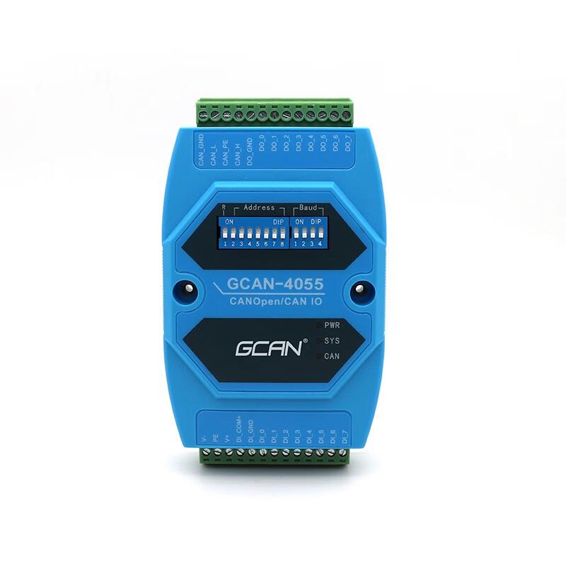 GCAN CANopen Distributed I/O Data Acquisition Modules