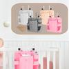 Hanging Diaper Stacker Ample Storage Nursery Organizer with 13 Pockets for Crib and Changing Table Organization
