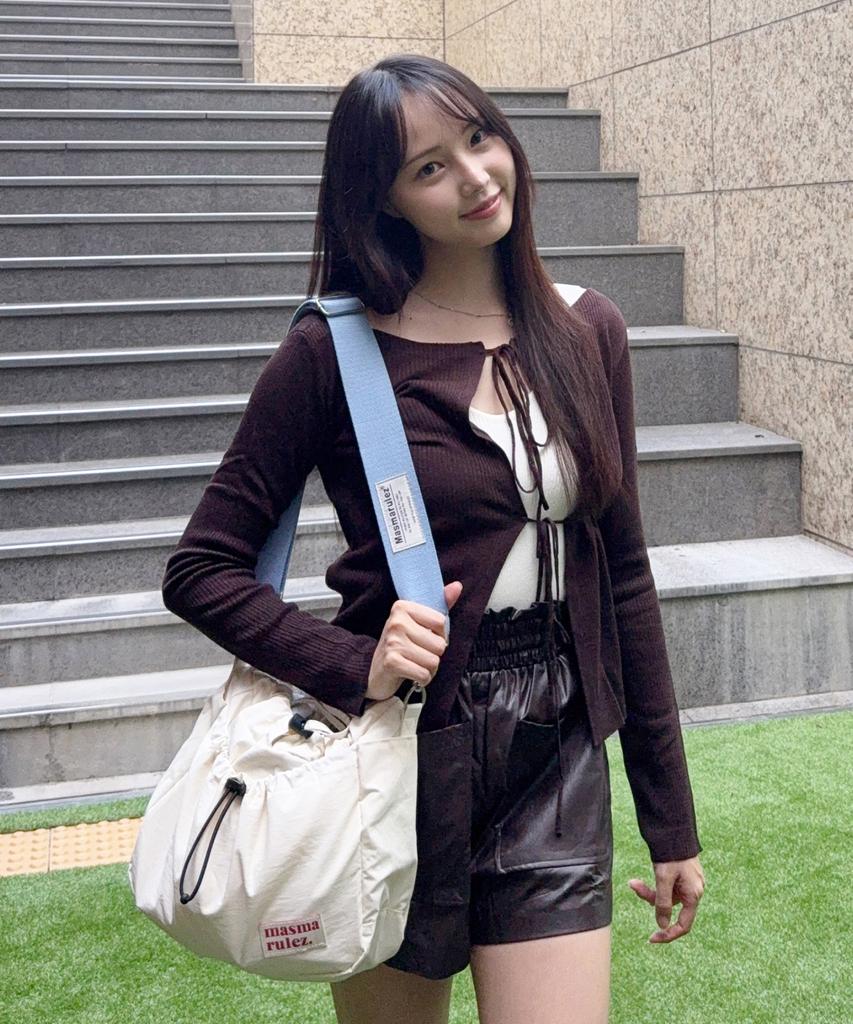 Masmarulez 8 Pocket Cross Bag_Butter Cream