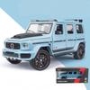 1:24 Scale Benz G800 Off Road SUV Diecast Model Car Alloy Sound & Light Collection Fine Simulated Decorations Gift Boyfriend
