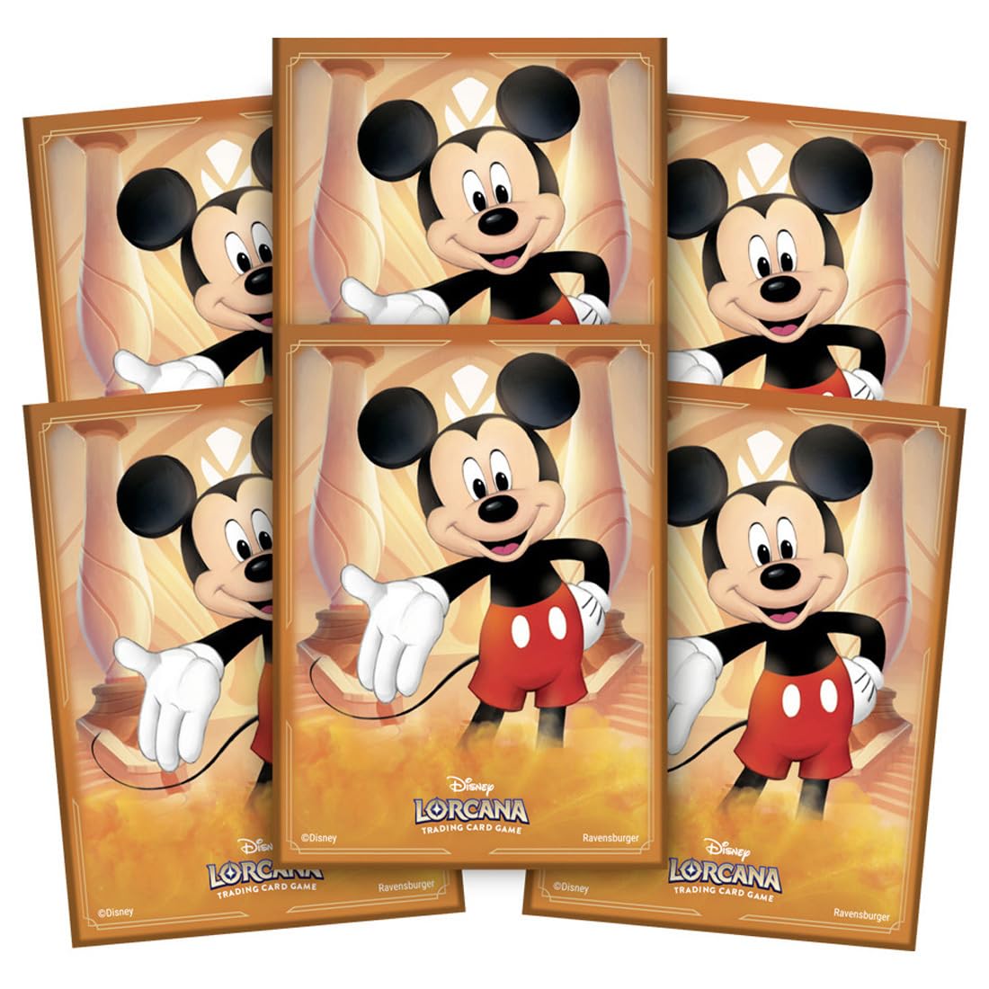 Takara Tomy Disney Lorcana TCG Card Sleeves Mickey Mouse Always a Friend Japanese Official