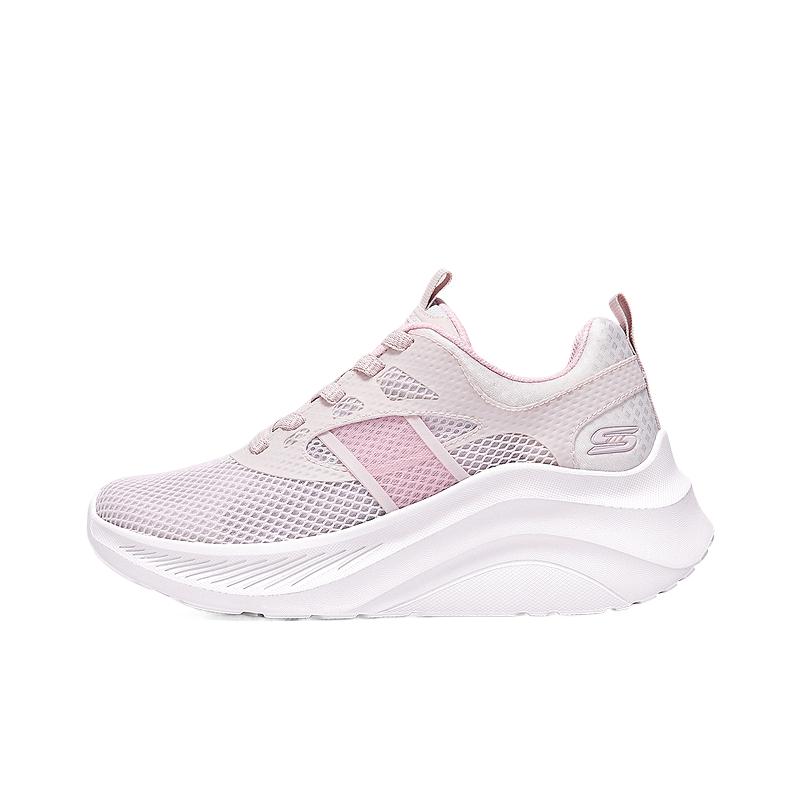 Skechers Bobs Sport Comfortable Durable Low-Top Training Shoes Women sneaker Pink 117522-LIL 37