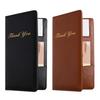 With Pen Insert Cash Receipt Folder Waterproof Bill Folder Portable Cash Book  Restaurant