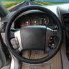 Black Faux Leather Hand-stitched No-slip Car Steering Wheel Cover for Kia Sorento 2002 2003 2004 2005 2006 2007 2008 2009 2010
