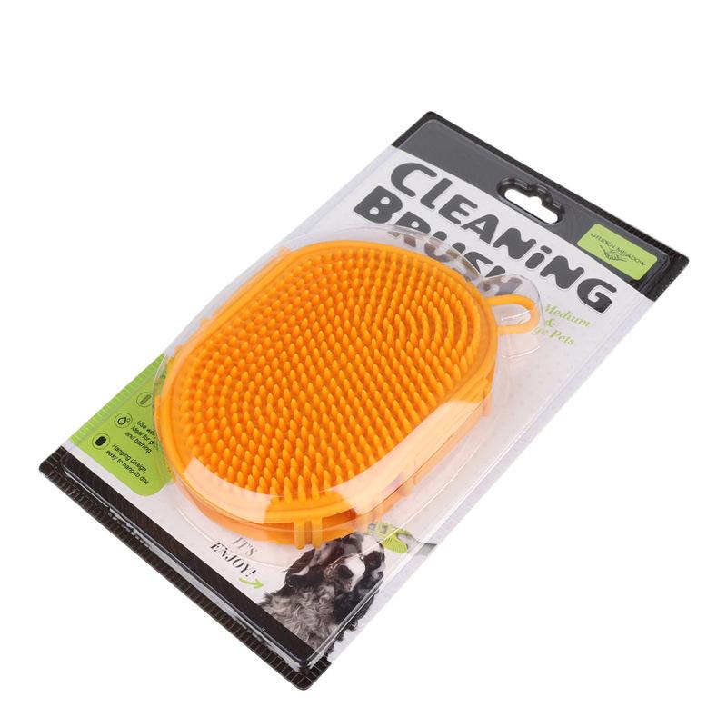 Double-Sided Pet Bath & Massage Brush for Dogs and Cats