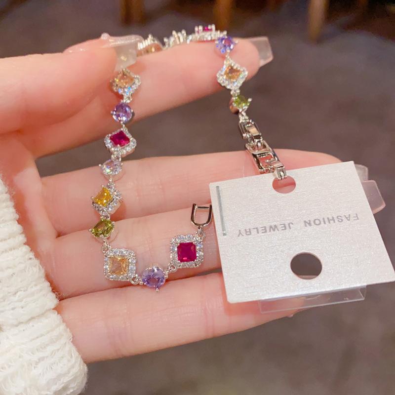 Light Luxury Fashion Versatile Diamond Bracelet