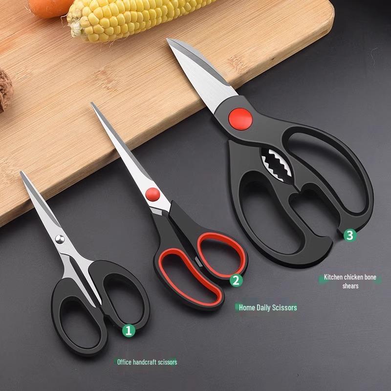 Stainless Steel Multifunctional Kitchen Scissors for Cutting Bones