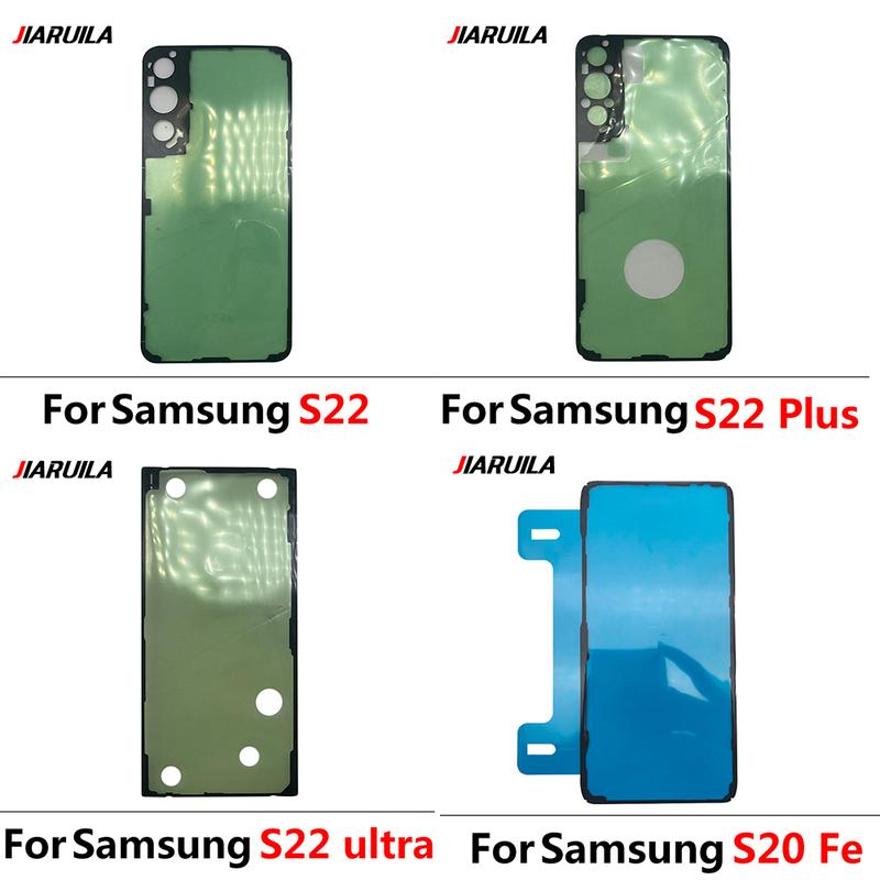 Back Battery Sticker Adhesive For Samsung S20 S21 S22 S23 S24 Plus Ultra Waterproof Back Cover Sticker