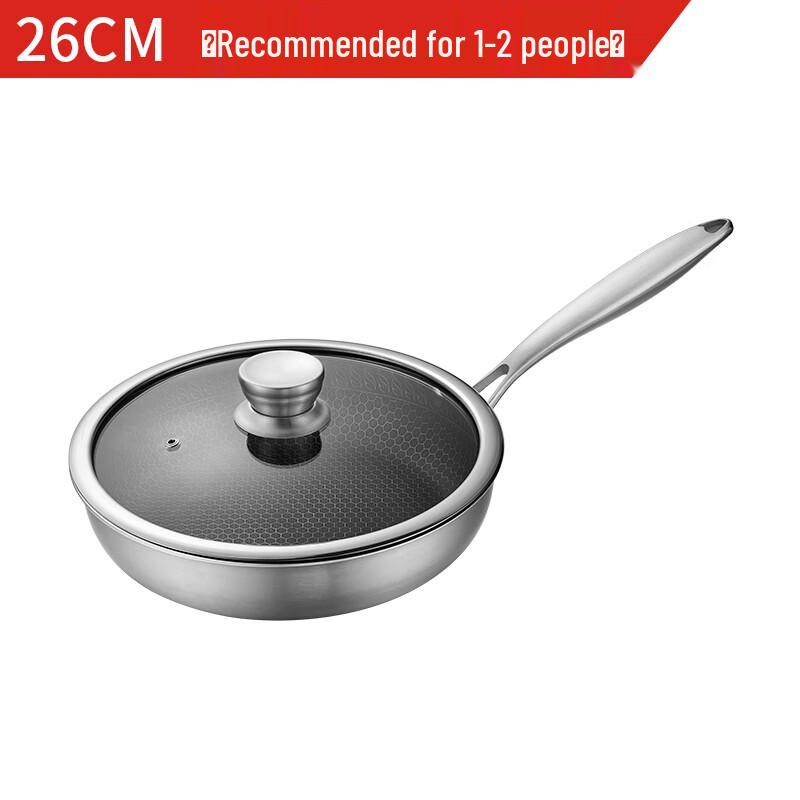 Oumeida 26cm Non-stick Cast Iron Fry Pan