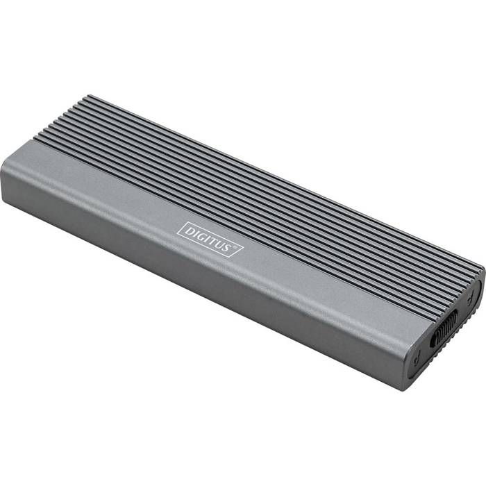 Digitus DA-71156 Boîtier pour SSD M.2 USB-C® (USB 3.2 Gen 1) 5 GBit/s M.2 PCIe NVMe 2230, 2242, 2260, 2280 DA-71156