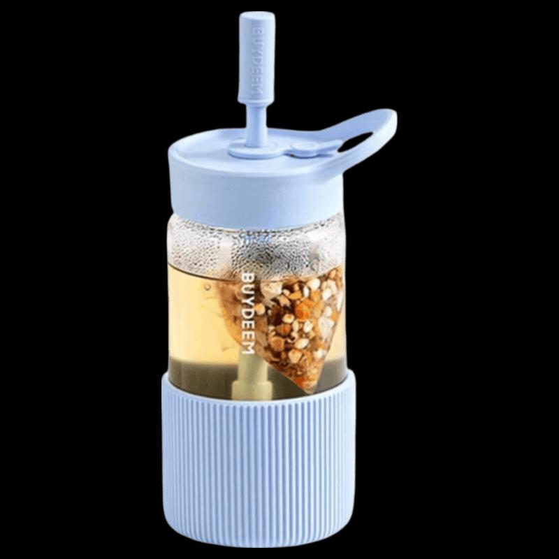 Beiding Portable Glass Straw Mug