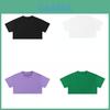 Cotton Short Sleeve T Shirt For Women With Print Streetwear Summer