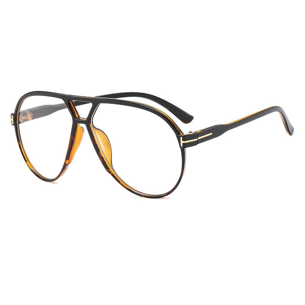 Men's Retro Double-Beam UV Protection Sunglasses for Outdoor and Driving