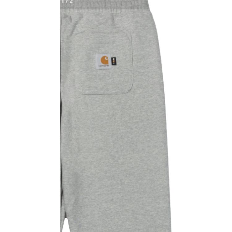 Carhartt WIP X IAB Studios Collaboration FW23 Solid Color Embroidered Logo Knit Sweatpants Men Bottoms A232045-V6XX