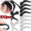 20/100pcs Silicone Anti-slip Ear Hook for Glasses Elastic Grip Temple Tip Stoppers Holder Eyeglasses Eyewear Retainer Holders