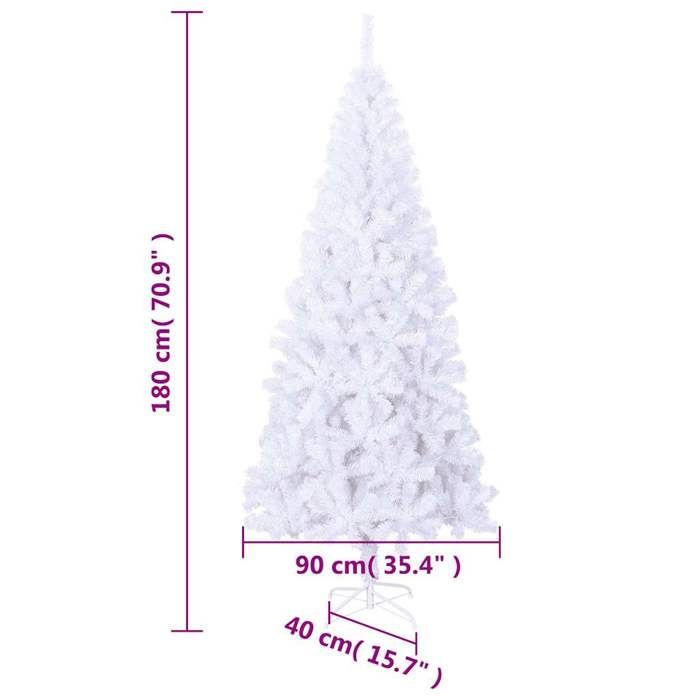 VidaXL Arbre de Noël artificiel avec support 180 cm 620 branches