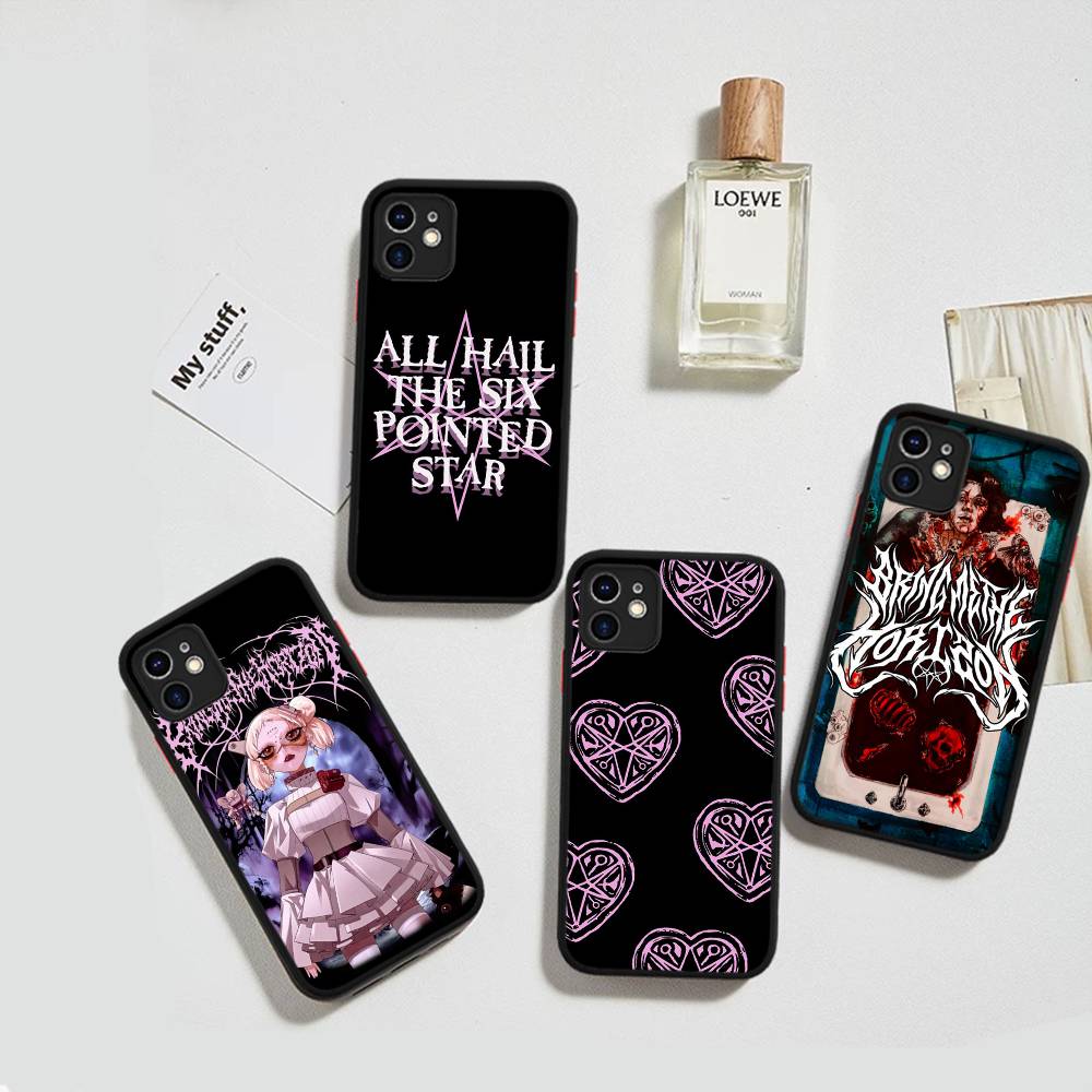 B-Bring Me The Horizon BMTH Phone Case For IPhone 11 12 13 14 15 16 Pro Plus X XS MAX Matte Bumper Shockproof Cover