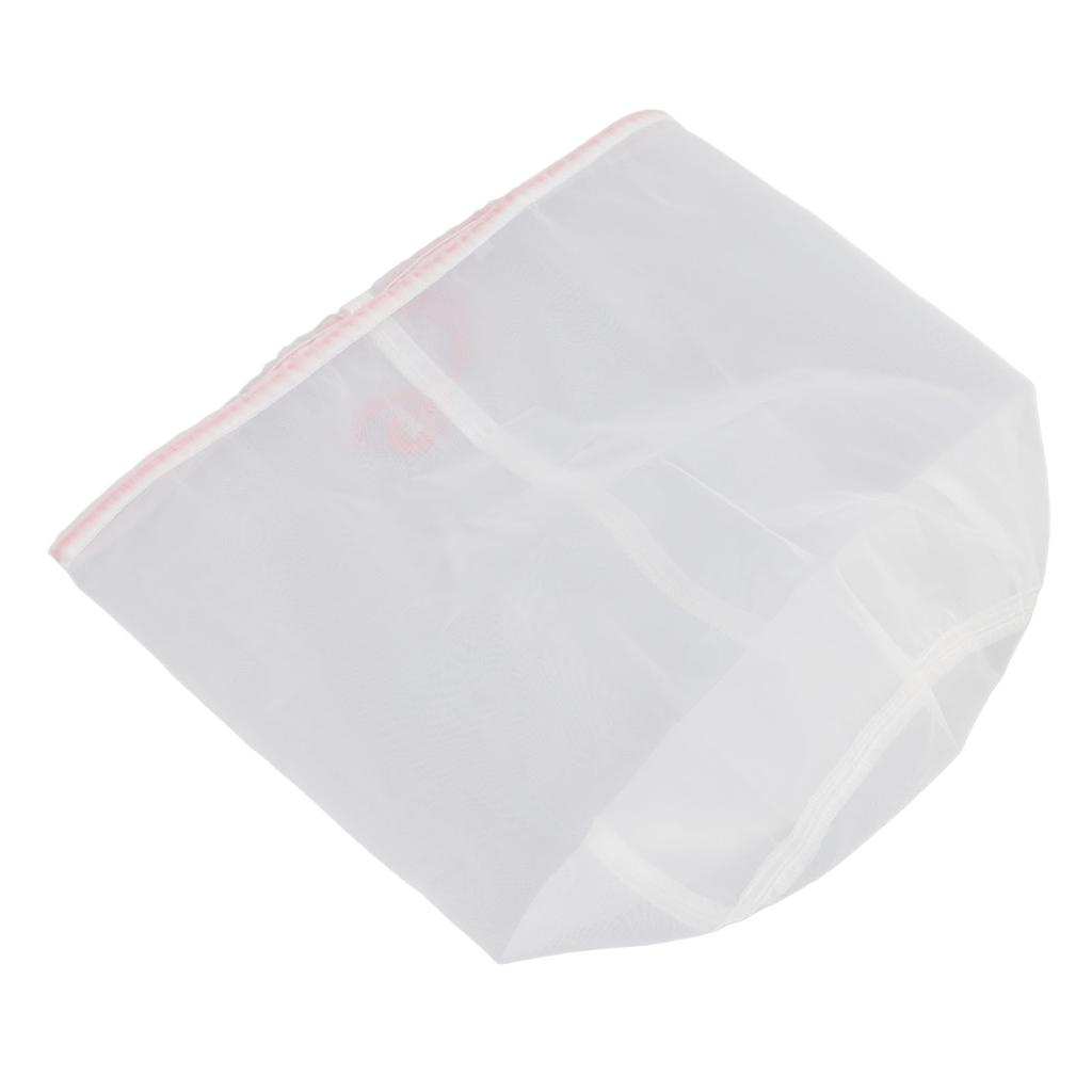 5 Gallons Brew Bags Wine Straining Bag Extra Fine Mesh for Homebrewing Milk Honey Red (160micro)