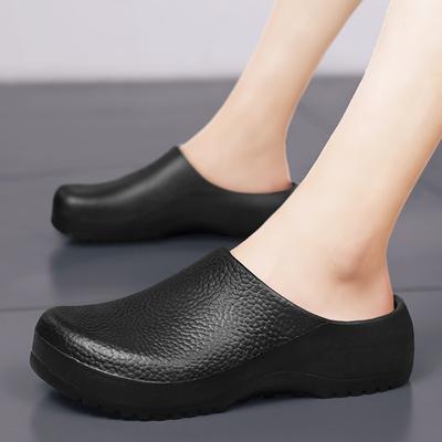 Comwarm Nieuwe Heren Klompen Pantoffels Koppel Tuinklompen Muilen Zomer EVA Waterdichte Rubber Sandalen Voor Werknemers Buiten Visschoenen