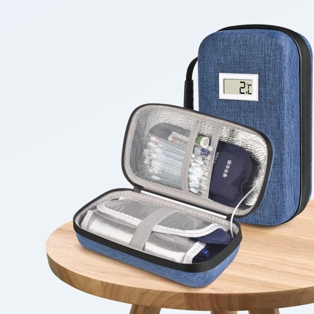 Thermal Insulated Insulin Cooling Bag Portable Travel Cooler Case  Outdoor Camping