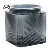 Indoor Self Watering Pot Automatic Water-absorbing Flowerpot with Transparent Water Level Indicator Self-Watering Planter for Plants Succulents Cactus