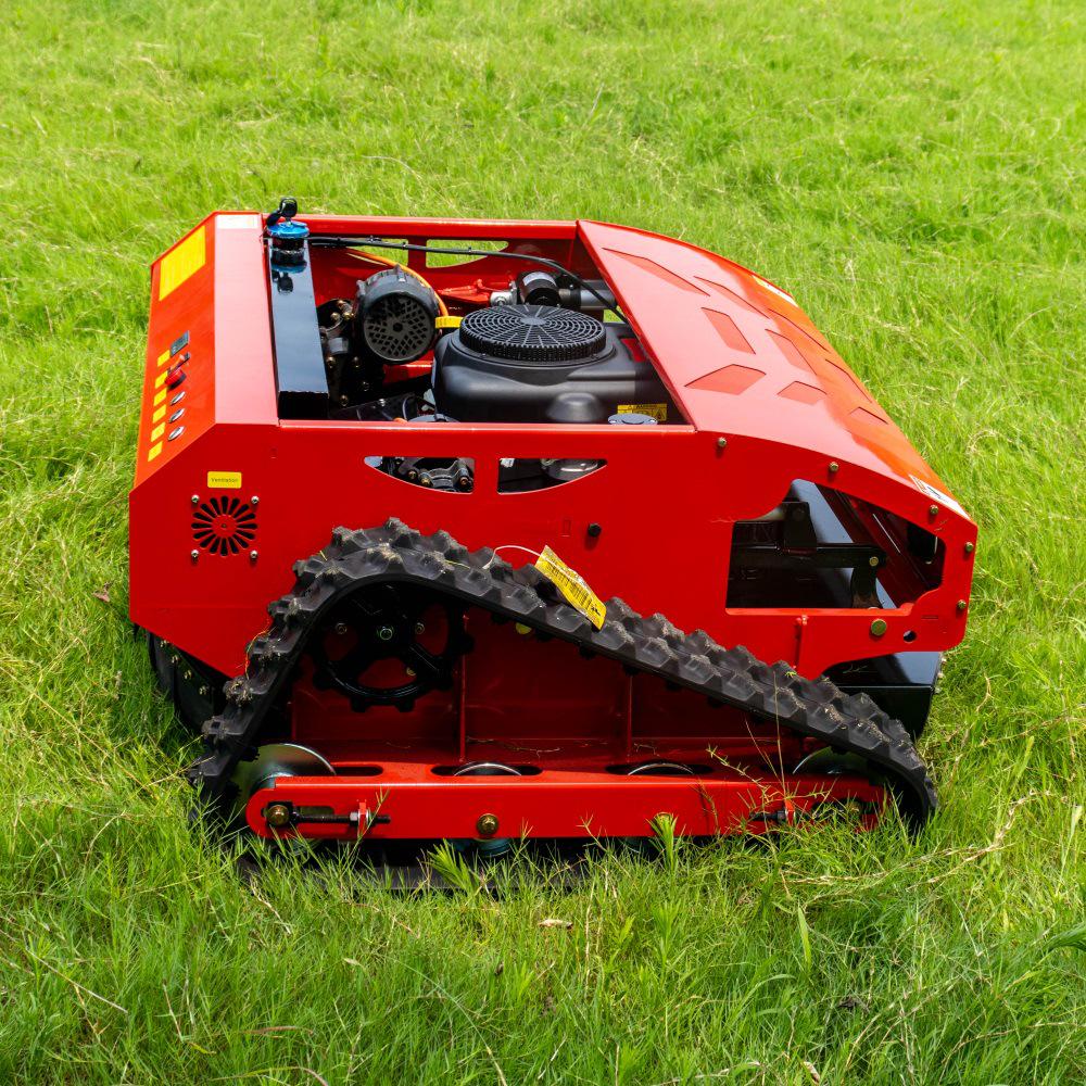 Remote Control Crawler Lawn Mower for Community Landscaping