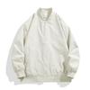 Baseball Neck Waterproof Jacket for Men and Women The Same Style Spring and Autumn Trendy Loose Solid Color Versatile Casual Jacket
