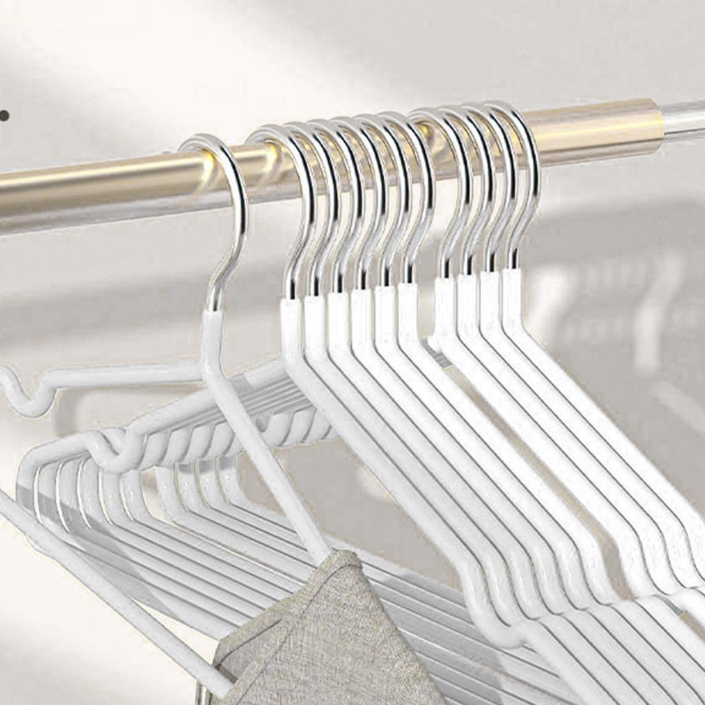 Clothes Hangers Non Marking Garment Organizer Hangers for Home Use Non Slip Drying Metal Thick Storage Bedrooms Wardrobes Adult