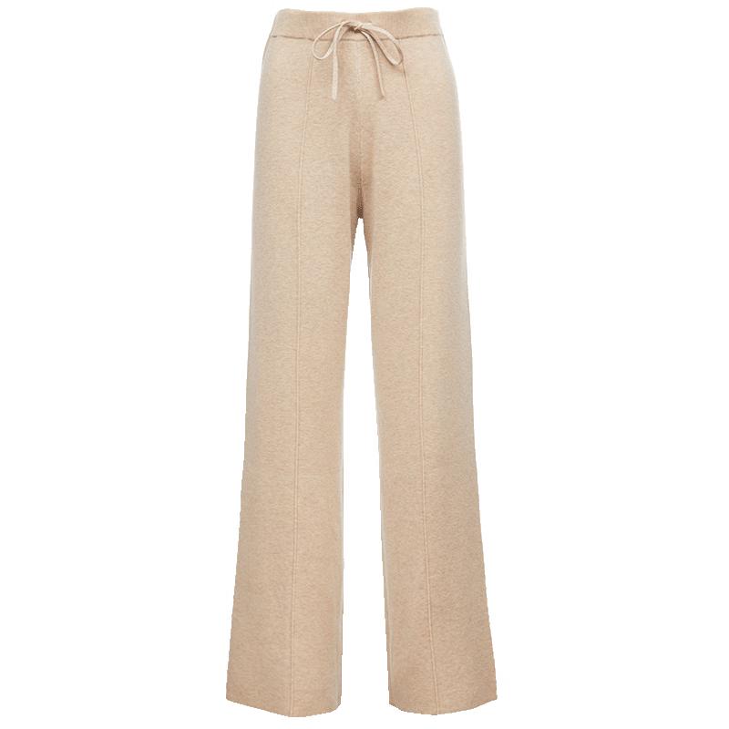 

VEROMODA Women s 2024 Autumn Mid-Waist Straight-Leg Knit Pants XL