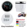 7-color Backlight LED Digital Water Temp Meter With Coolant Temperature Sensors Digital Pointer Car Gauge With Alarm