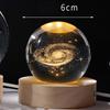 Christmas-Crystal Ball Decoration Astronomy Solar System Planets Moon Astronaut