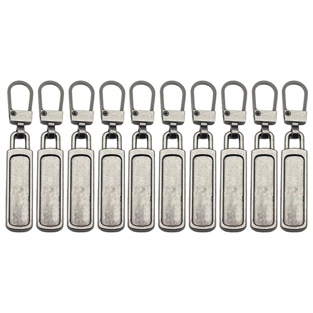 Fix Your Zippers in Minutes 10 Pieces of Zip Slider Replacement DIY Sewing Craft Perfect for Travel Suitcases and Backpacks