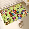 T-the A-amazing D-digital Circus Room Mats Anti-slip Absorb Water Long Strip Cushion Bedroon Mat Welcome Doormat