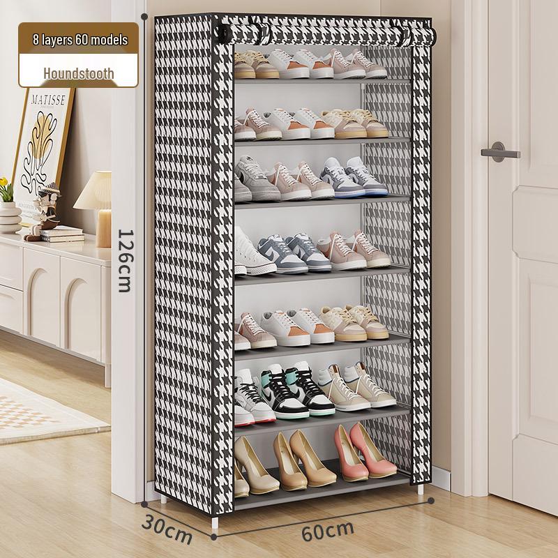 2022 Modern Fabric Shoe Rack - Dustproof, Multi-Layer Storage for Doorway & Dorms