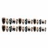 European And American Wearable Nails Halloween Spider Web Almond Nails Ins Bow Diamond Nail Art Patch