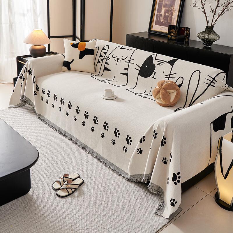 OEING Североевропейский чехол на диван из велюра 180x420