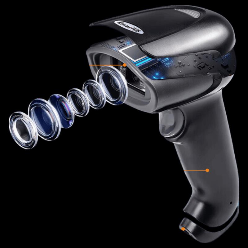 Keran KW13 Wireless Barcode Scanner CN plug (adapter included)