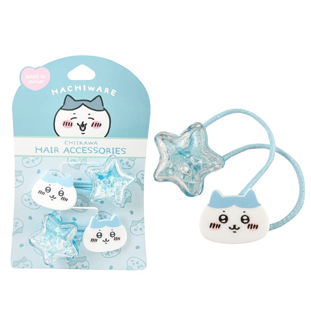 

Хвост для волос Hachiware Shake, резинка, SHOBIDO CW19865 синий