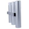 Aluminum Alloy Fishing Rod Holder, 3 Link Wall-Mounted Pod Rack for Marine Boat, Yacht, Camper, RV, 3 Tube